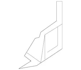 5301b104 Mitsubishi Genuine Lower Extension