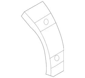 5301d535 Mitsubishi Genuine Quarter Panel Extension