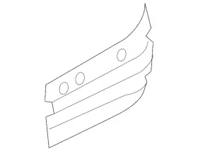 Mitsubishi 5301f628 Genuine Reinforced Panel