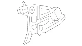 Mitsubishi 5301h112 Genuine Inner Panel