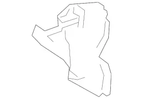 5370a928 Mitsubishi Genuine Wheelhouse Liner