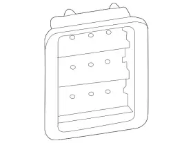 Mr958504 Mitsubishi Genuine Pressure Vent
