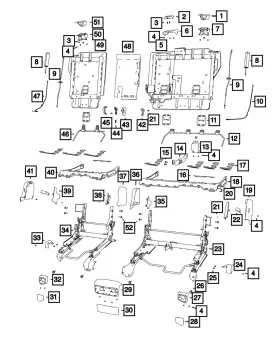 06510907aa Mopar Genuine Hex Head Screw And Washer 6510907aa
