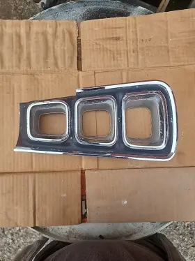 2853368 Mopar 1968 Dodge Coronet R/t Passenger Side Taillight Bezel 68 500 Pn Rh 2853368 Mopar 1968 Dodge Coronet R/t Passenger Side Taillight Bezel 68 500 Pn Rh