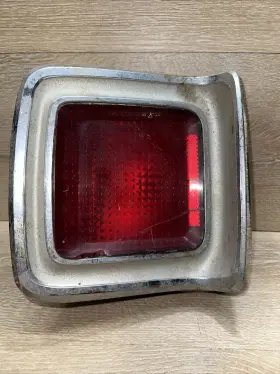 2930251 Mopar 1969 Road Runner Lh Taillight With Bezel 69 Satellite Nice Oem Tail Light