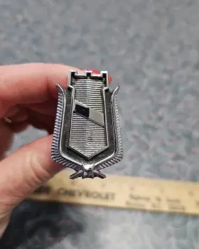 3749874 Mopar Oem 1974 1975 1976 Chrysler Newport Quarter Panel Medallion Emblem Badge