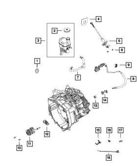 52104857ab Mopar Genuine Patch