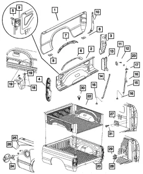 55276184aa Mopar Genuine Wheelhouse Panel Right