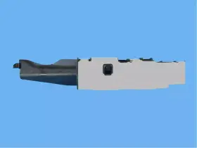 68244035ab Mopar Genuine Roof Rail Reinforcement Left