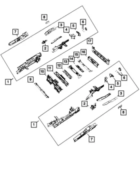 68292520ad Mopar Genuine Panel