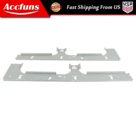 Afu15856f Munirater New Inner Rocker Panels Silver Fit For Ford F250 F350 Crew Cab 1999-2017 Steel