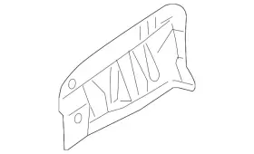 74777-1vk0a Nissan Genuine Side Shield