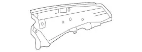 76631-4ra0a Nissan Genuine Inner Panel