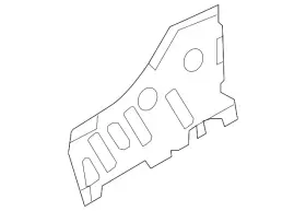 76716-3nf0a Nissan Genuine Front Extension