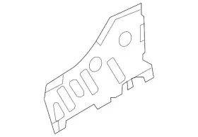 76717-3nf0a Nissan Genuine Front Extension