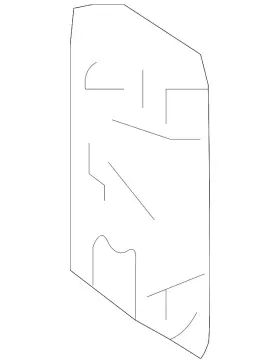 76804-ez00a Nissan Genuine Air Baffle
