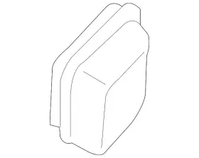 Nissan 76805-1pa0a Genuine Quarter Panel Vent
