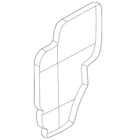 78819-6rz0a Nissan Genuine Closure Panel