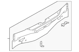 79110-6ca0a Nissan Genuine Rear Body Panel
