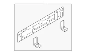 79120-1aa0a Nissan Genuine Closing Plate