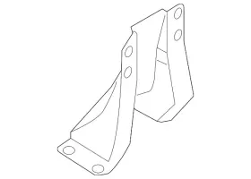 79132-1aa0a Nissan Genuine Rear Body Panel Mount Bracket