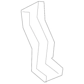 79184-9n50c Nissan Genuine Quarter Panel Bracket