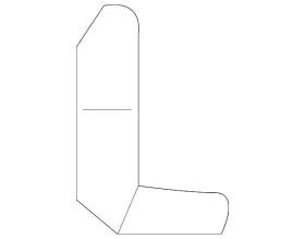 85048-ja030 Nissan Genuine Rear Body Panel Lower Bracket