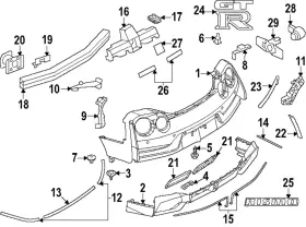 85064-6hw2a Nissan Genuine Guard Assembly