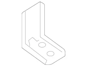 85240-1aa0a Nissan Genuine Closing Plate Retainer Bracket
