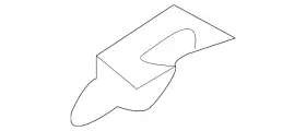 85240-6ma0a Nissan Genuine Rear Body Panel Retainer