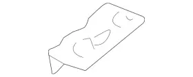 85240-cj060 Nissan Genuine Rear Body Panel Retainer 85240-cj060 Nissan Genuine Rear Body Panel Retainer