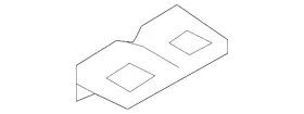 85240-el030 Nissan Genuine Rear Body Panel Retainer