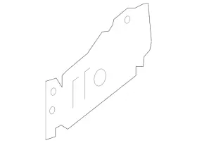G6717-4bama Nissan Genuine Extension Panel
