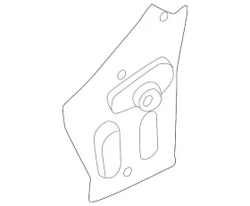 G6719-5efma Nissan Genuine Quarter Panel Extension