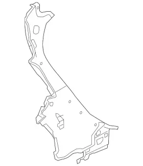 G8115-5sama Nissan Genuine Extension Panel