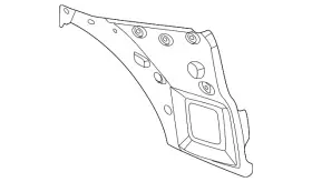 G8119-5mpma Nissan Genuine Rear Extension
