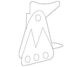 G81e6-9tbma Nissan Genuine Quarter Panel Extension