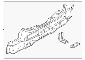 G9110-5sama Nissan Genuine Rear Body Panel