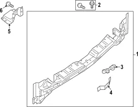 G9110-9pvma Nissan Genuine Rear Body Panel