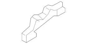 G9130-3tama Nissan Genuine Rear Body Panel Bracket