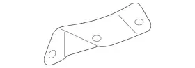 G9132-4clma Nissan Genuine Rear Body Panel Support Bracket