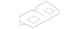 H5240-5efma Nissan Genuine Rear Body Panel Retainer