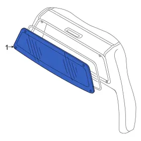 797009bu0a Nissan Oe For Frontier 2009-2024 Rear Back Glass