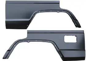 0482-131l Nm 0482-131l&r Jeep Cherokee 4 Door Rear Quarter Panel Section Set L&r 1984-2001