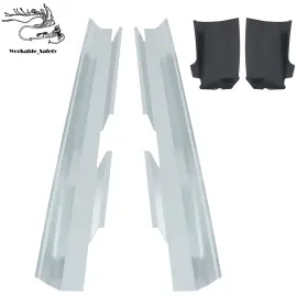 Ws2927190st Nurniacl 4pcs Outer Rocker Panel And Cab Corner Fit For Silverado Gmc Crew 2007-2013