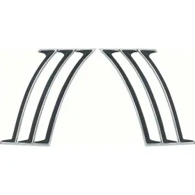 K280 Oer 1969 Camaro Outer Quarter Panel Louvers Pair