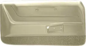 K62809 Oer 1968 Camaro Molded Door Panels With Deluxe Interior Ivy Gold - Pair