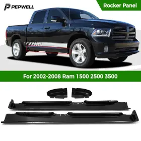 Ra153001 Pepwell Pair Rocker Panels And Cab Corners For 2002-2008 Dodge Ram Quad 1500 2500 3500