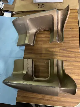 595541 Pontiac 595409 1964 Gto Lemans Oem Rh And Lh Quarter Panel Extensions Pt 595409/595541