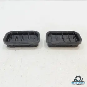 4a0819181 Porsche 03-06 Cayenne Rear Left Right Quarter Breather Air Vent Grille Set Oem